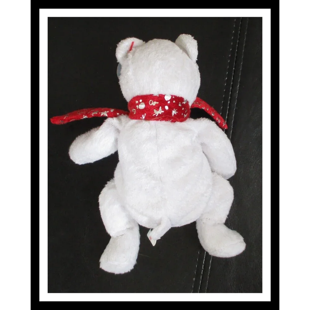 Ty Beanie Baby 2000 Holiday Teddy CREASED TAG